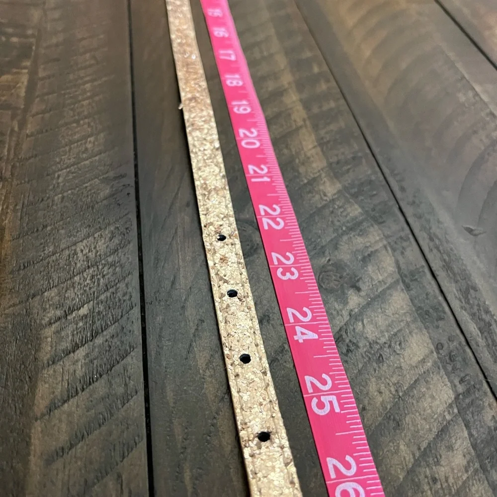 Girls Gold Glitter Belt